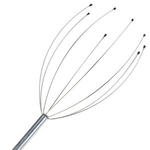 Silver Hair Head Massaging Accupressure Relaxing Scalp Massager Tool